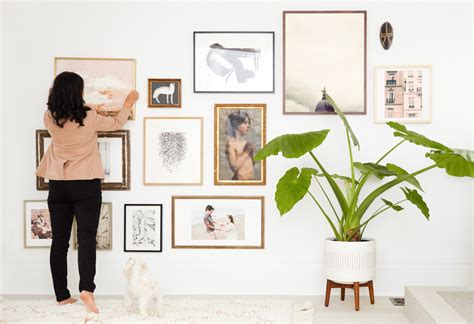 how to hang minted art: the art of finding the perfect frame